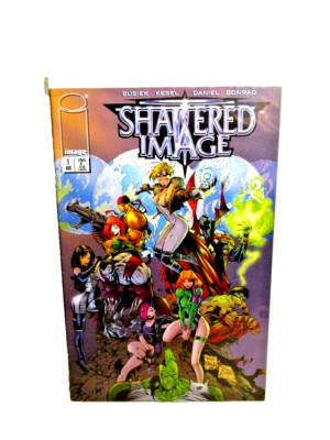 Shattered Image #1 1996 August (AUG) Image Comics Bagged Boarded