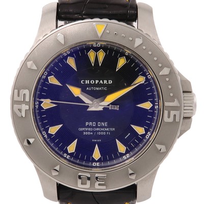 Chopard L.U.C Automatic Watch 168912-3002 Stainless Steel Black