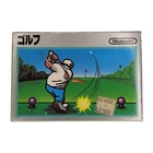 Vintage 80s Nintendo Famicom Golf Game Japan Mint Boxed w/ Manual Rare