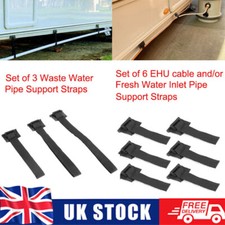Caravan Waste Water Pipe Support Straps / Power Cable & Fresh Water Pipe Straps