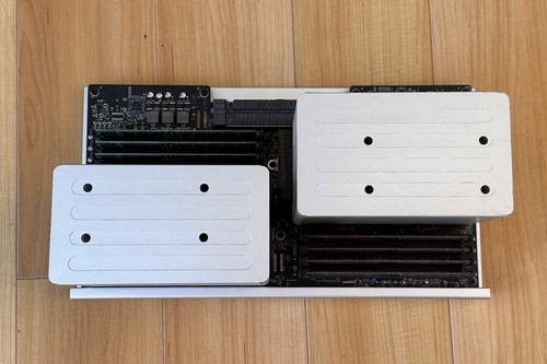 Apple Mac Pro 5,1 2010 2012 Dual CPU Tray with 12 core 3.46GHz with 128GB RAM - Bild 3 von 5
