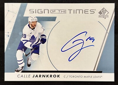 2023-24 UD SP Authentic - Sign Of The Times Calle Jarnkrok Future Watch Retro