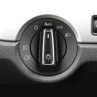 Auto Headlight Switch Chrome w/Light Sensor Module For VW Golf Mk4 Passat Polo☀️