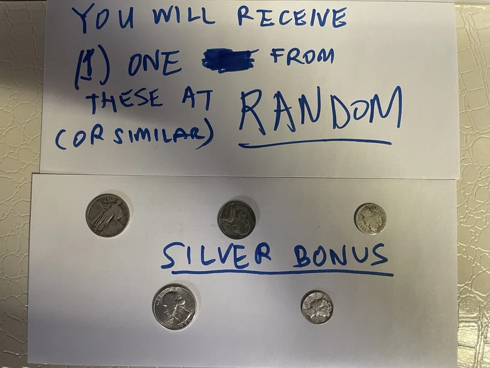 F5 20th C Close out 5 Full Mint Set Lot & Silver Bonus below US Govt issue cost - Image 3 of 4