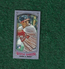 HECTOR OLIVERA - 227/250 - 2016 TOPPS GYPSY QUEEN - MINI PURPLE ROOKIE CARD # 9. rookie card picture