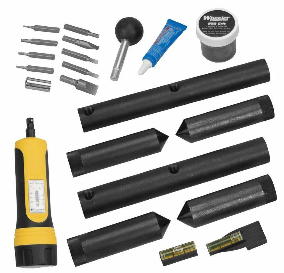 Wheeler Scope Mounting Kit Combo Torque Screwdriver Wrench Professional Reticle - Image 4 of 4