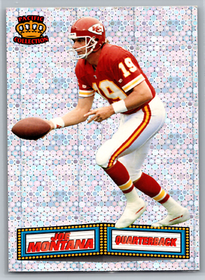 #ad Joe Montana 1994 Pacific Crown Collection Marquee Now Appearing #20 Chiefs $2.49