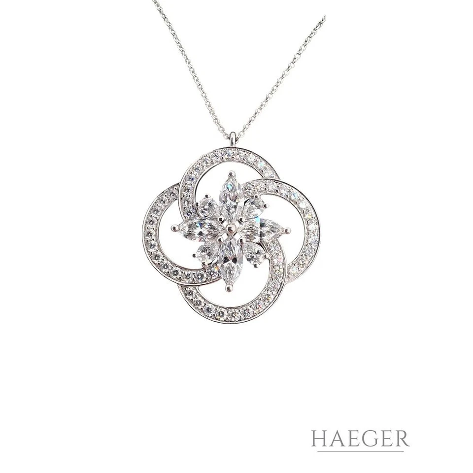 Tiffany & Co. Victoria Collier 45 cm Platin 950 ca. 2,16 ct Diamanten mit Box