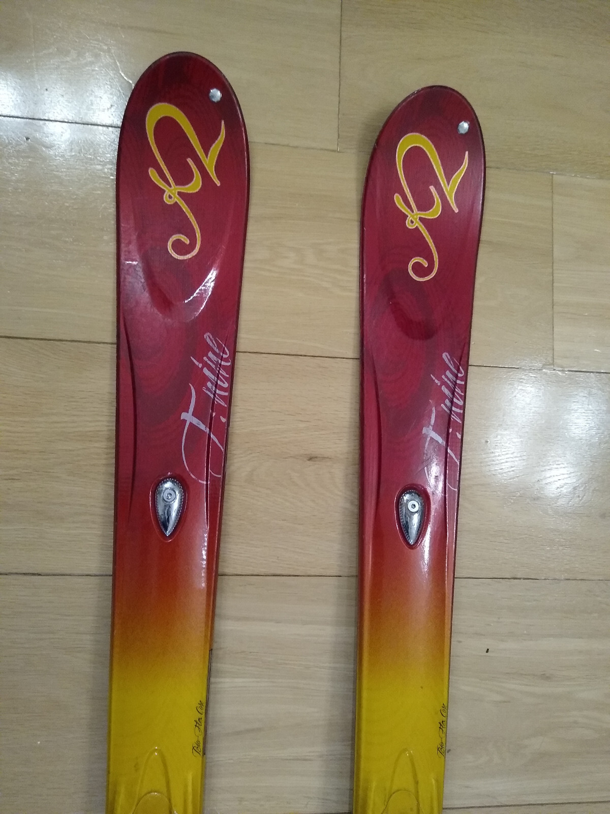 Women K2 Skis, 156cm, including ski bindings. eBay