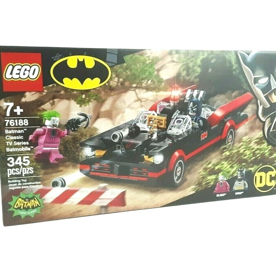 LEGO DC Batman: Batman Classic TV Series Batmobile 76188 Building Toy (345  Pieces) 