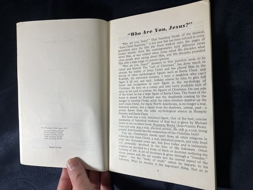 MEET CHRIST By: John F. De Vries 1972 Vintage Christian Literature - Imagen 5 de 11