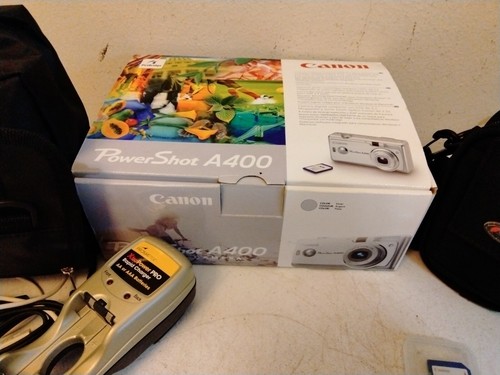 Canon PowerShot A400 3.2MP Digital Camera PARTS or REPAIR ONLY - Picture 14 of 15