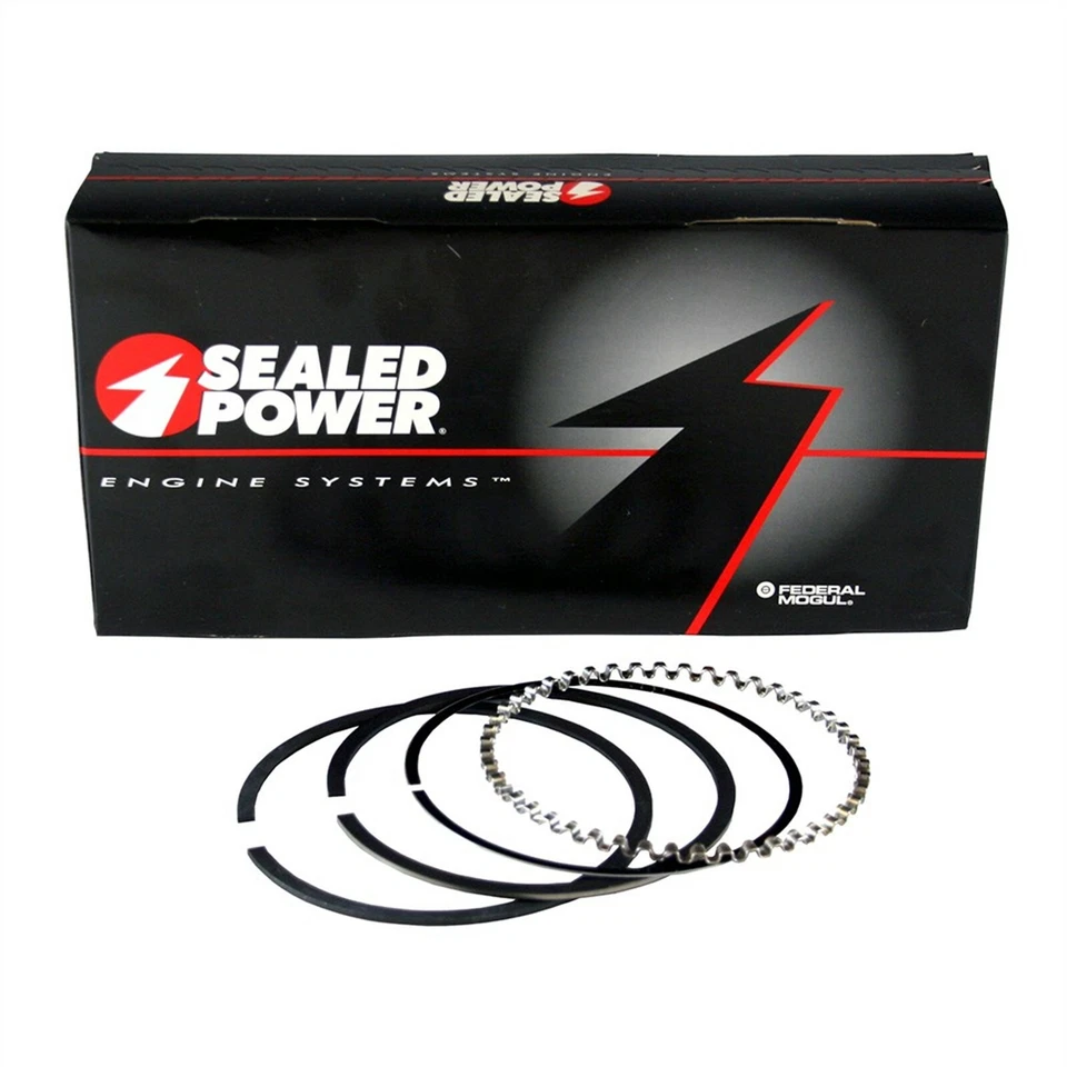Sealed Power E251K Std Moly Piston Rings FORD 351C 351M 400 4.00" Standard - Image 2 of 4