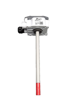 Dwyer Relative Humidity/Temperature Transmitter, 2% Small Enclosure, Duct Mount