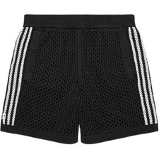adidas x Edison Chen Crochet Shorts Charcoal JF4273
