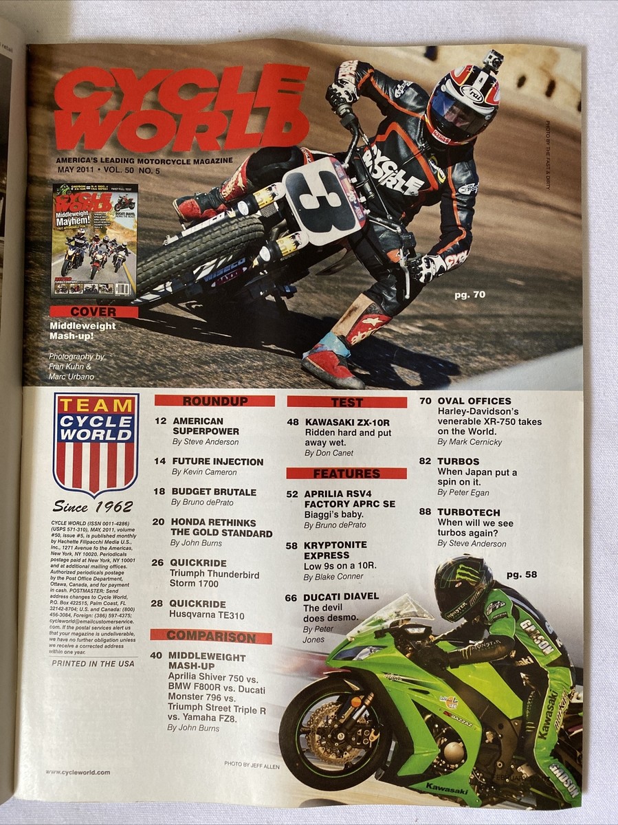 2011 May Cycle World Magazine Mark Cernicky Takes On The World