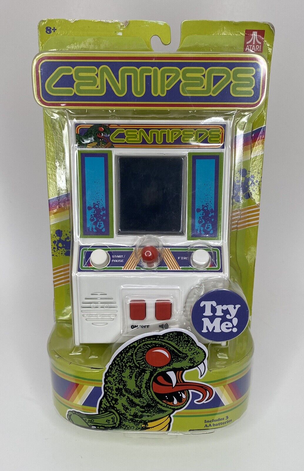 Centipede Mini Arcade Handheld Game Atari Classic Gameplay G4 for sale  online