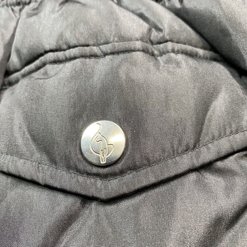 Baby Phat Puffer Jacket Girls Medium Black Hooded Full Zip Y2K Vintage Kids Rap - Picture 7 of 18