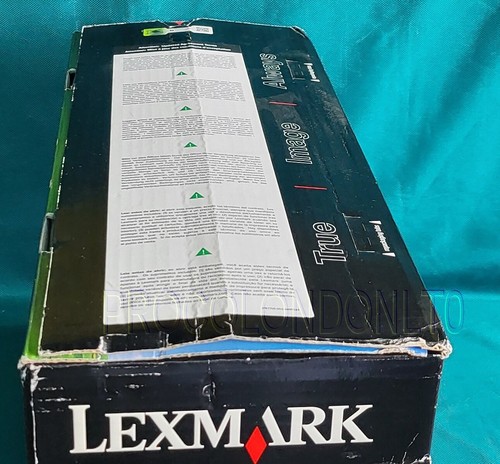 Genuine X792X1CG Lexmark Extra High Yield Print Cartridge Cyan X792 - Picture 7 of 7