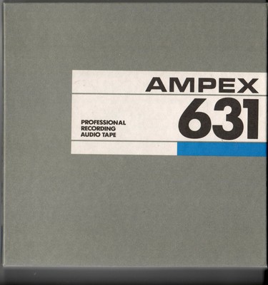 12 Reels Ampex 631 BRAND NEW tape .  All 12 REELS FOR  $99...NO SHIPPING CHARGE
