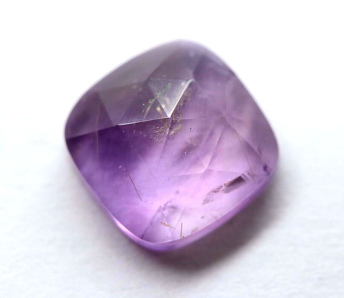 Certified Natural Amethyst Uruguay Untreated Cushion Cut Loose Gemstone 4.05 Ct - Picture 4 of 6