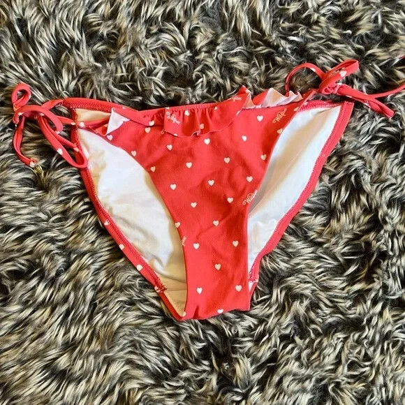 Wildfox String Bikini Bottoms Size Medium - image 1