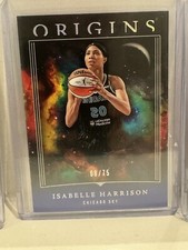 2024 Panini Origins WNBA #59 Isabelle Harrison, Chicago Sky BLUE 03/75 5F