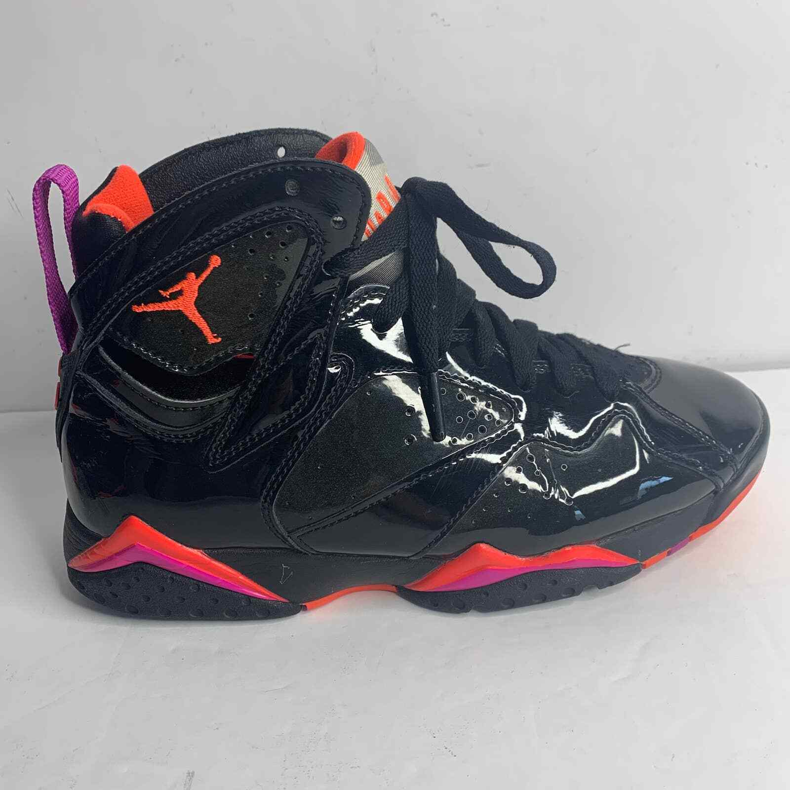 glossy black jordans