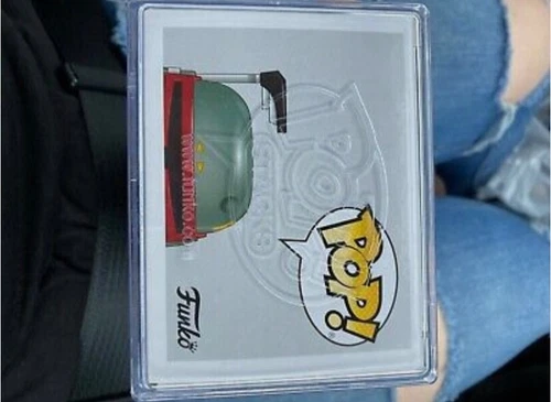 Funko Pop 297 Boba Fett Blue Chrome 2019 Chicago Star Wars Celebration LE