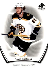 2021-2022 SP Authentic Hockey #10 David Pastrnak Boston Bruins