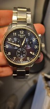 Montre Homme Tissot PRC200 Chronograph Cadran Bleu