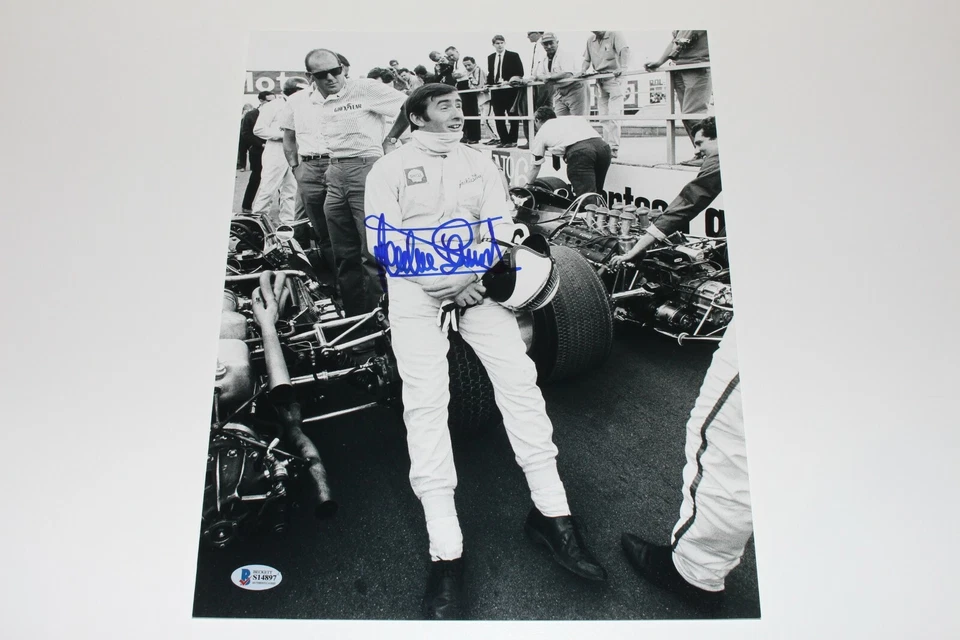 杰基·斯图尔特·福穆拉 1 传奇手签名 11 x 14 照片 1 贝克特基础真品证明 — 第 3/3 张图片