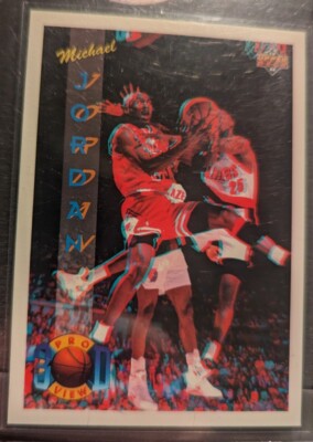 1993-94 Upper Deck Pro View 3D Michael Jordan #23 Chicago Bulls