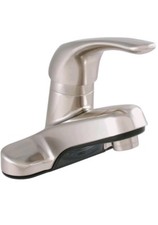 LDR 952 22305BN Exquisite Green Bathroom Faucet, Single Handle, With Pop-Up