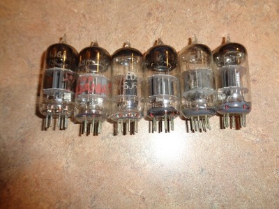 Lot of 6 6J6 / 6J6A vintage tubes, used, tested, Lot 652 | eBay