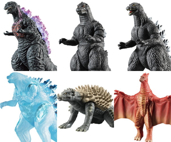 Bandai Shokugan Godzilla Shingekidaizen 2017 Shin Rodan Anghirace