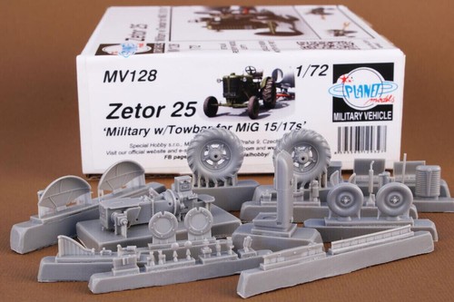 Planet Models Zetor 25 'Military w/Towbar for MiG 15/17s' Resin Model 1:72 MV128 - Picture 3 of 14