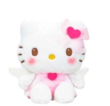 Hello Kitty Fluffy Ribbon Angel Doll Plush BIG 27cm Toy Eikoh Prize Sanrio 2025