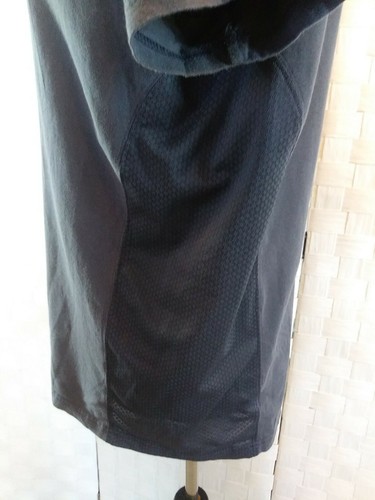 Merona Women's Plus Size 1 Gray Short-sleeved Fitted Athletic Top - Picture 6 of 12