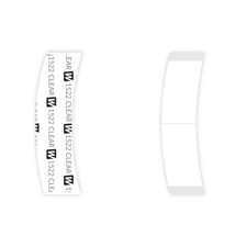 1522 Double Sided Clear Daily Wear C Contour Wig Toupee Hairpiece 3M Tape 108 PC