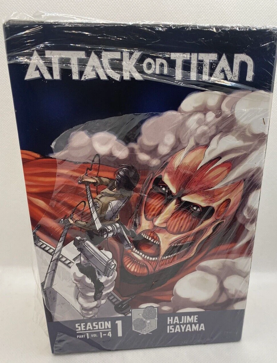  Attack on Titan Season 1 Part 1 Manga Box Set (Attack on Titan  Manga Box Sets): 9781632366993: Isayama, Hajime: Books