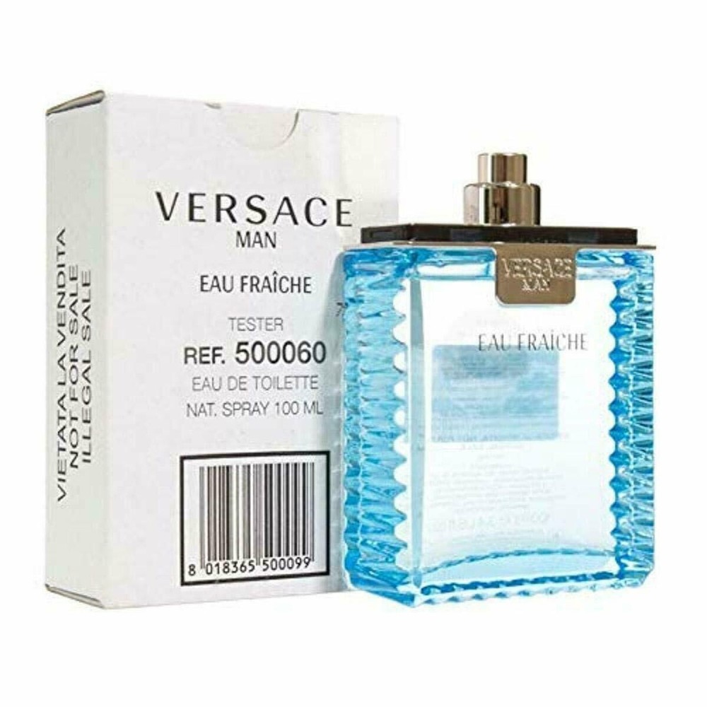 Versace Man Eau Fraiche men Eau De Toilette Spray 3.4 oz Tester