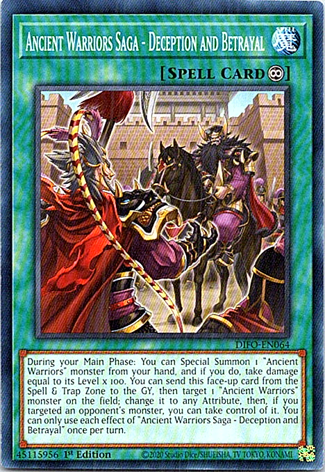 yugioh ancient warriors cards Amazon.com: Ancient Warriors Saga - Three Visits - IGAS-EN055 - Ultra Rare