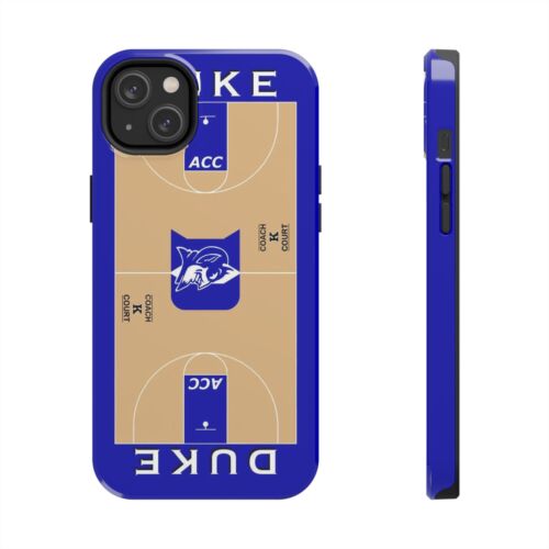 Duke Blue Devils Basketball Court Tough Phone Case - Picture 34 of 108