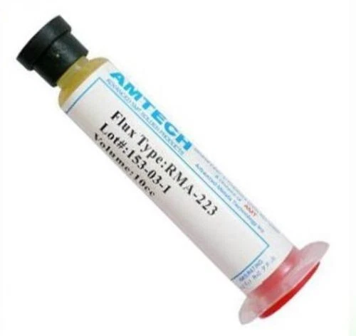 Flussante Pasta GEL Saldante AMTECH RMA-223 10cc per Saldature