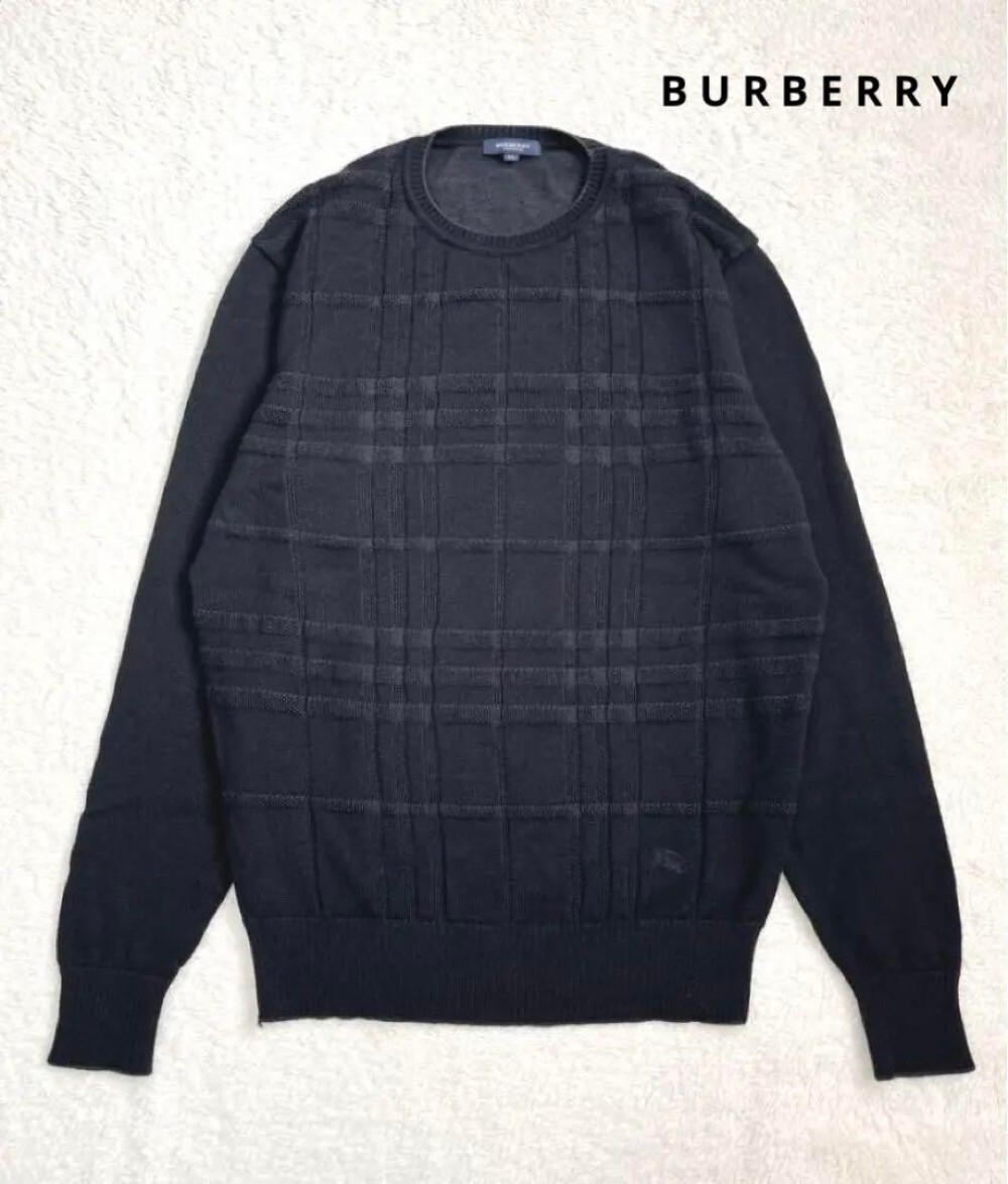 Burberry knit sweater Men's Fashion from Japan