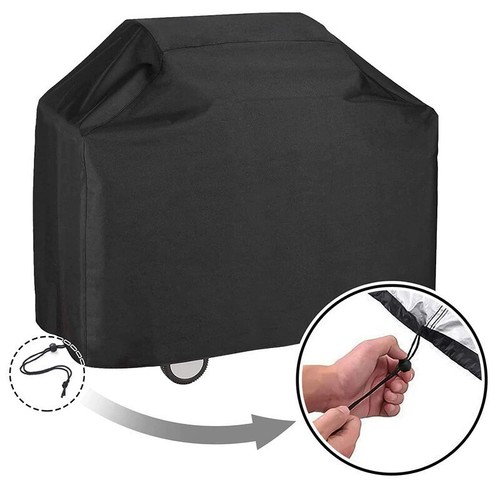 Heavy Duty BBQ Cover Waterproof Barbecue Grill Protector Outdoor 190x117x71cm UK - Picture 4 of 16