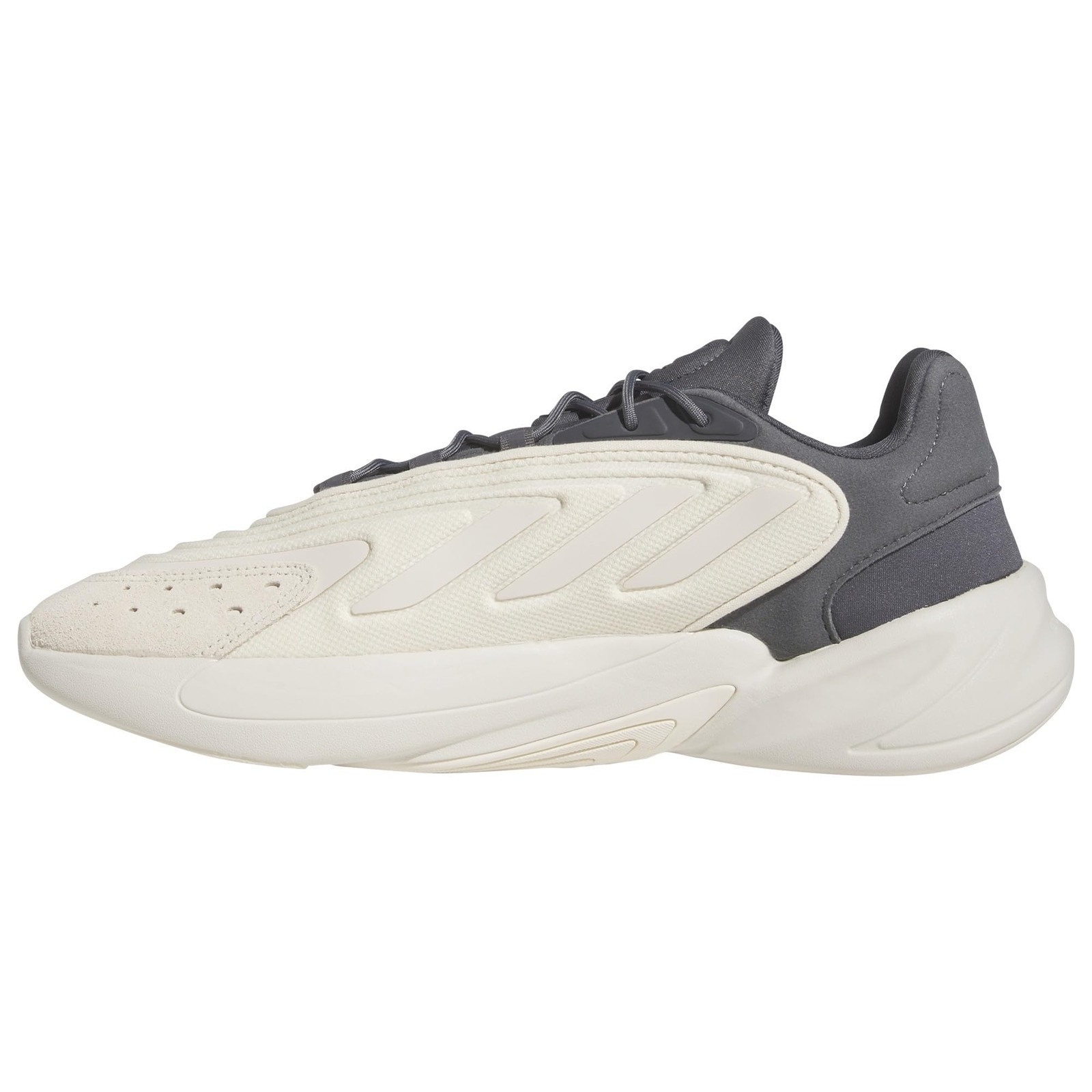 adidas Men's Ozelia Fashion Sneakers, Grey/Tan, 11 M US