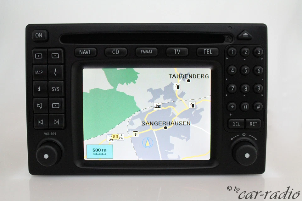 Original Mercedes Comand 2.0 W210 Radio A2108204889 CD Navigationssystem S210 E - Bild 3 von 4