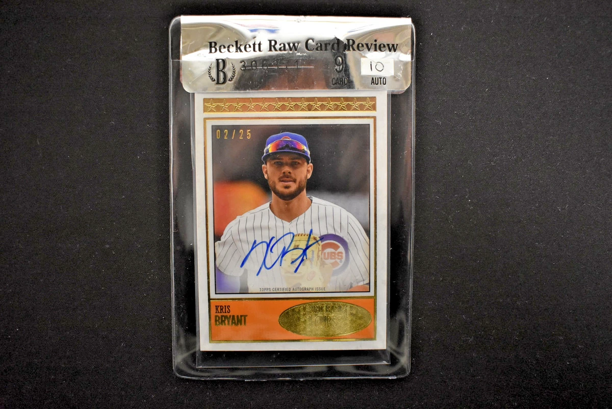 Kris Bryant 9 Graded Baseball Sports Trading Cards & Accessories